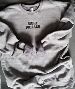 Right Picasse Embroidered Crew