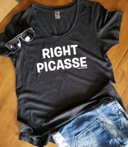 Right Picasse Scoop Neck